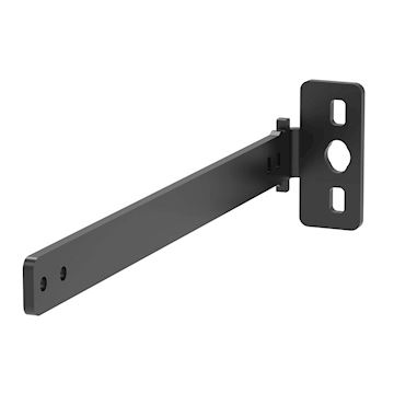 Vogels RISE A162 EXTENDED WALL BRACKET 13-19CM Black