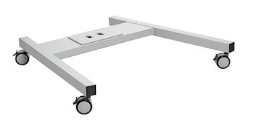 Vogels PFT 8520S; Trolleyframe groot, zilver