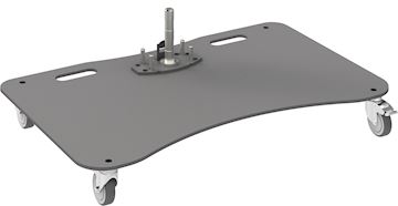 Vogels Trolley-vloerplaat 65 " max.60kg enkele uitvoering (m