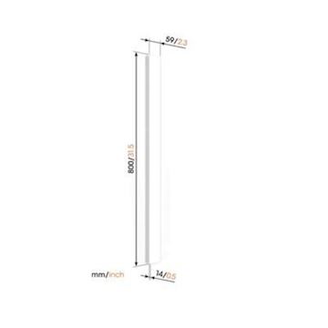Vogels TVA 6000 CABLE COVER WHITE