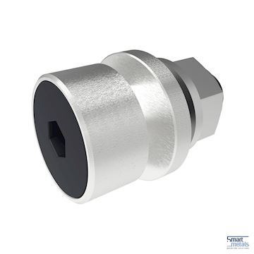 Vogels Driepuntskoppelbus (1x) 15 mm met M8x30, ring en borg
