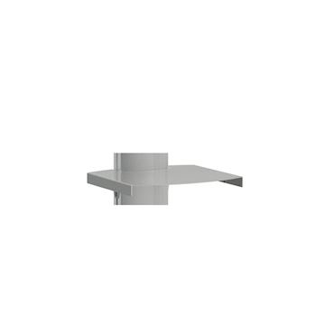 ErgoXS Laptop Support Aluminium 400X300Mm