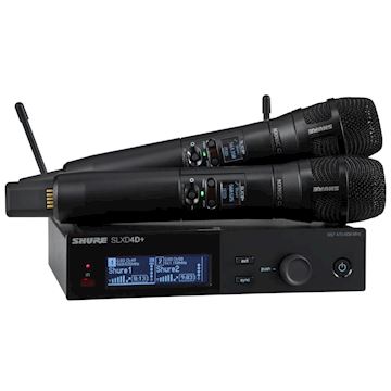 Tweekanaals draadloos systeem met 2 portable Nexadyne™ 8/C-zenders, N8CB-K55