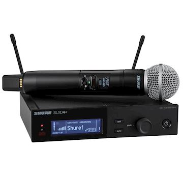 Digitaal draadloos handheld systeem met SM58® cardioïde dynamische microfoon -G65