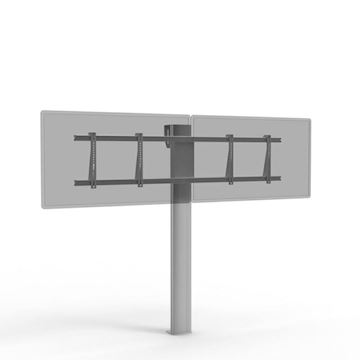 ErgoXS Wall/Floor Stand Duo 1800 Black Max. VESA 600x400
